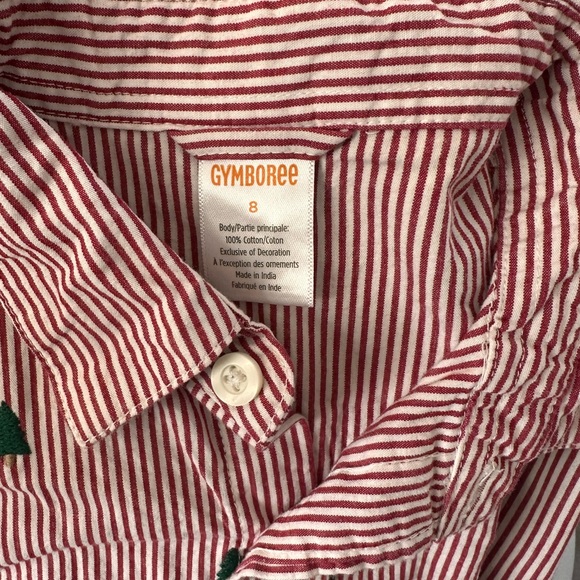 Gymboree Christmas button down shirt - Picture 4 of 4